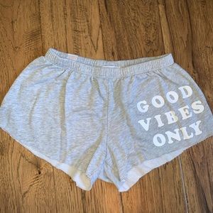 Good Vibes Only Sweatshorts